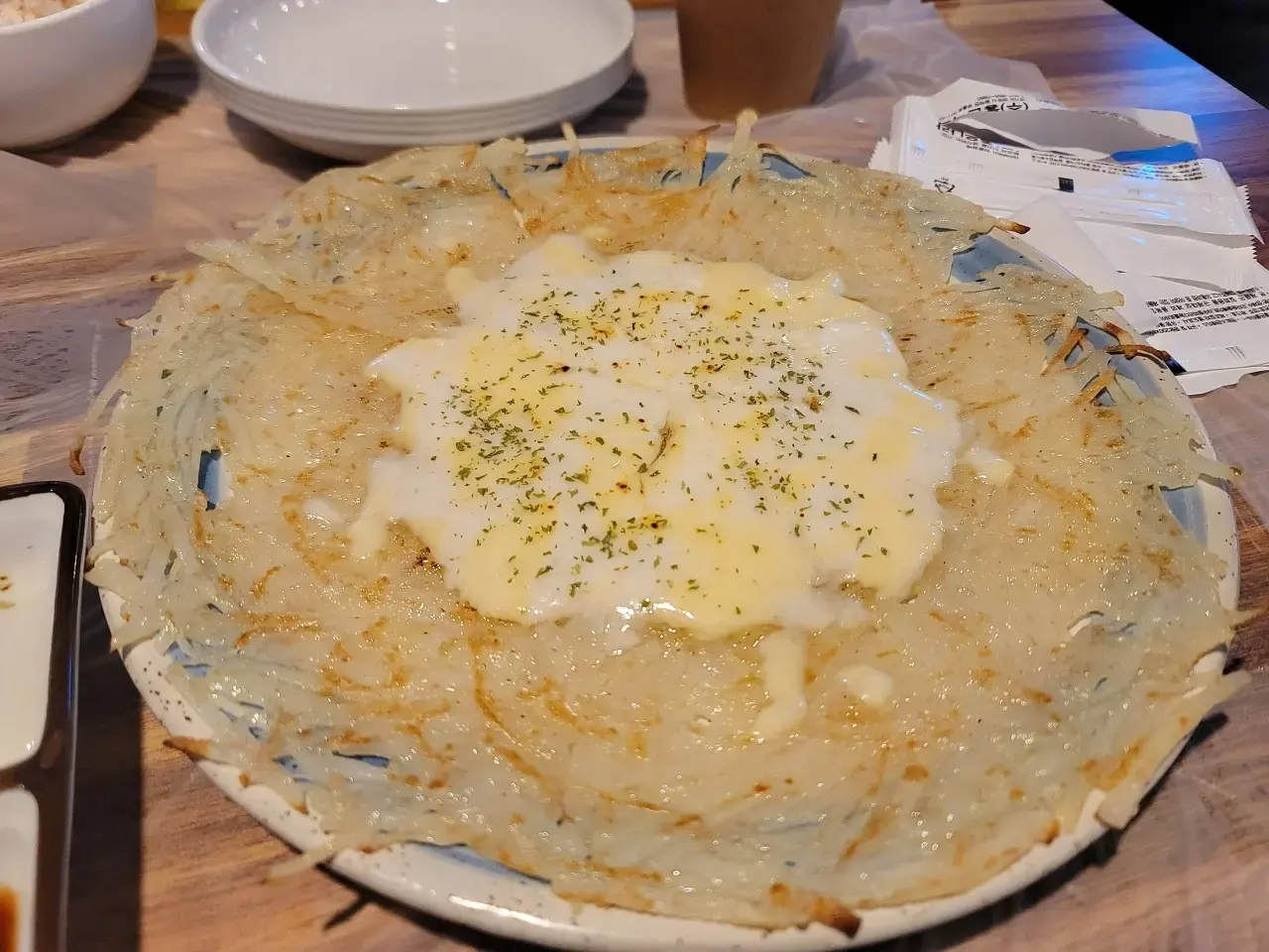 감자 치즈전