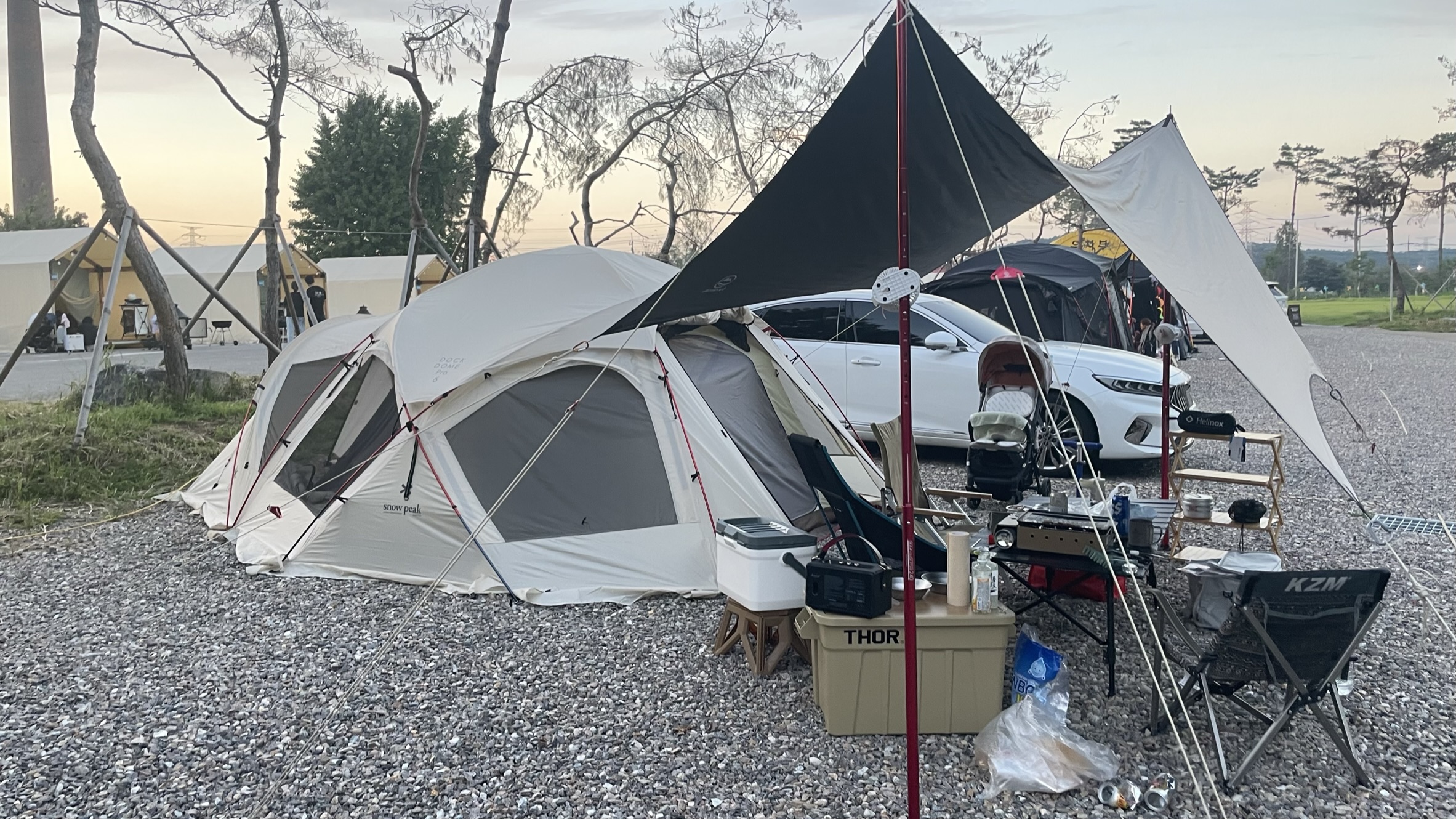 파주캠핑장_스노우피크 도크돔 프로6