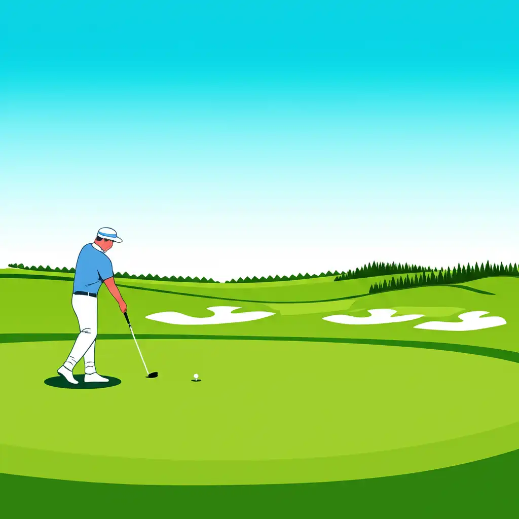 공군체력단련장 골프 예약 가능한 아름다운 코스 풍경