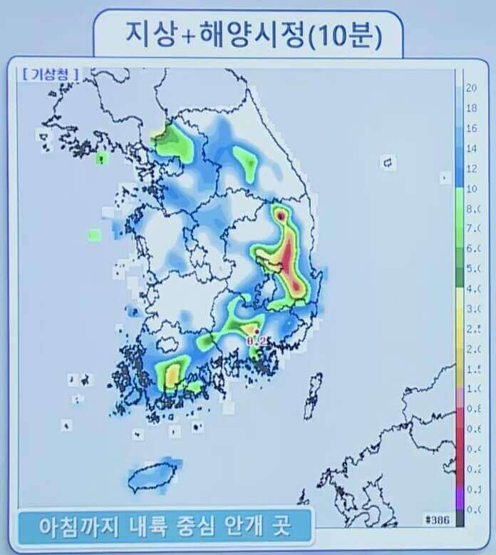 안개 전망