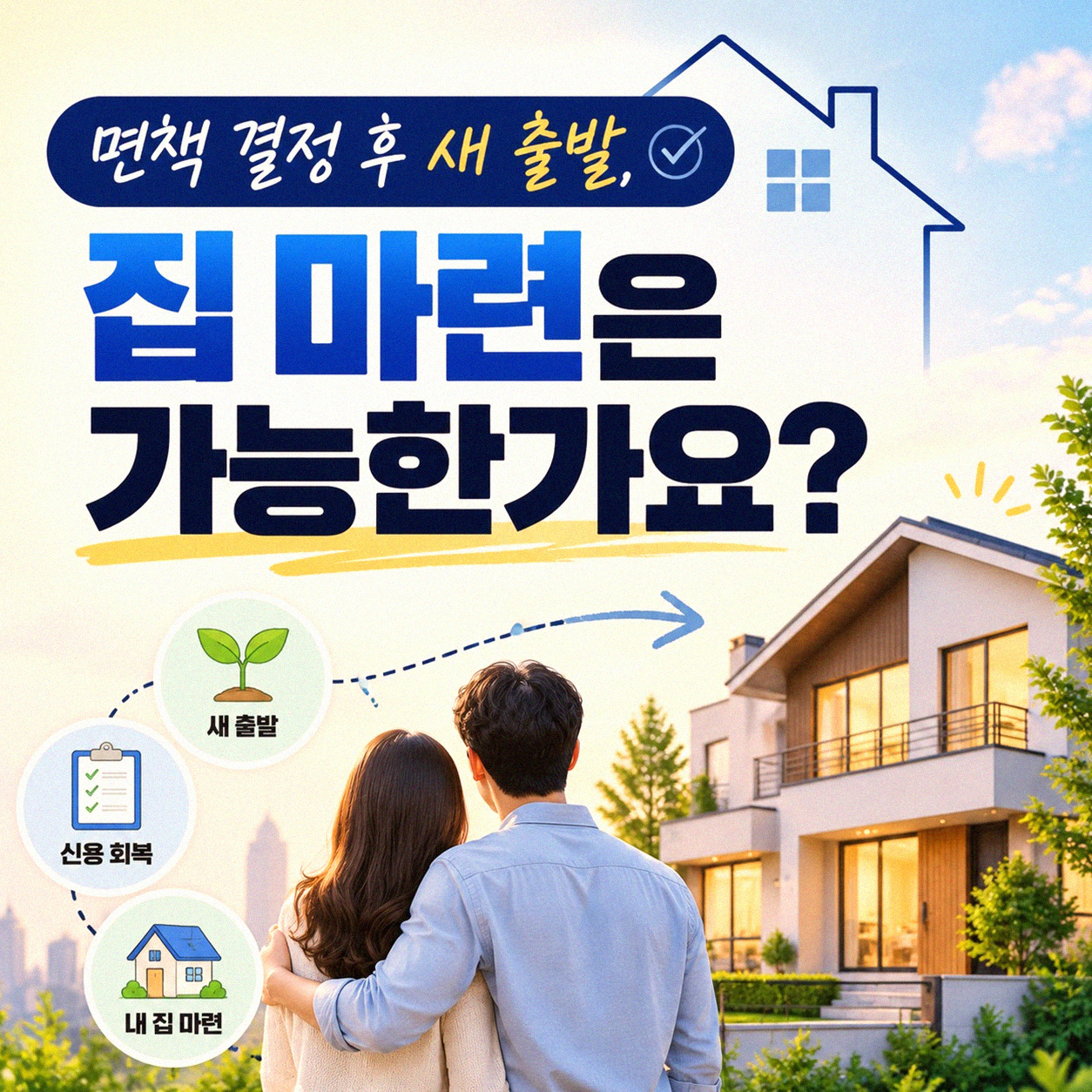 개인회생 면책 결정 후 집 살 수 있나요