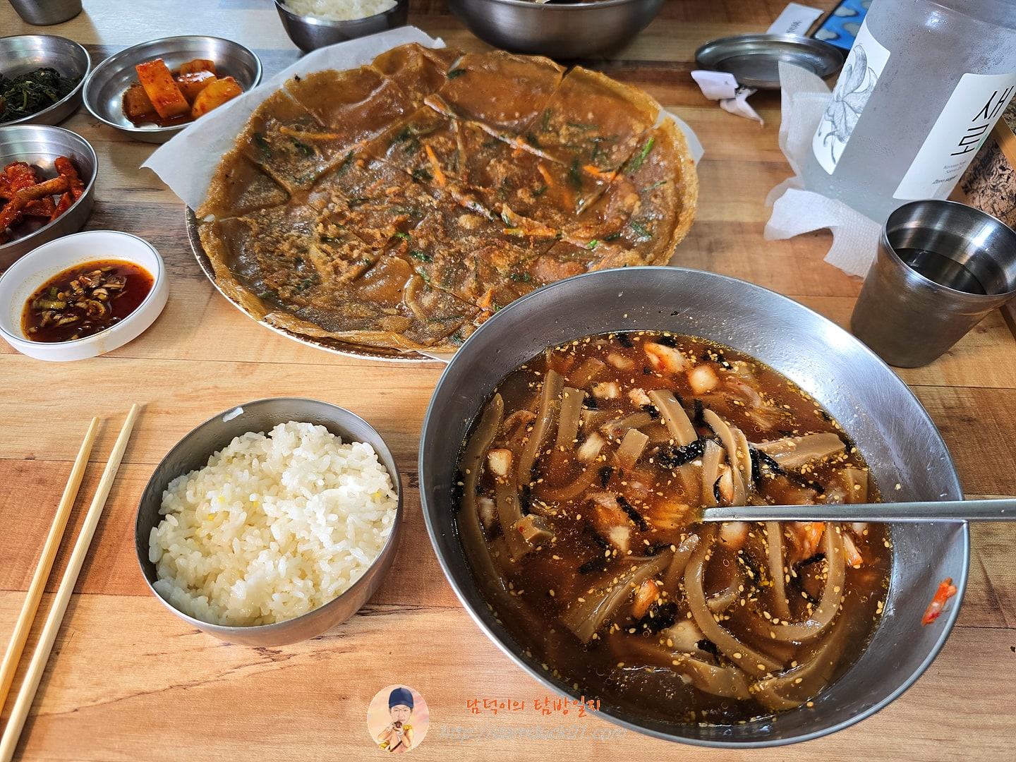 도토리묵밥, 도토리전