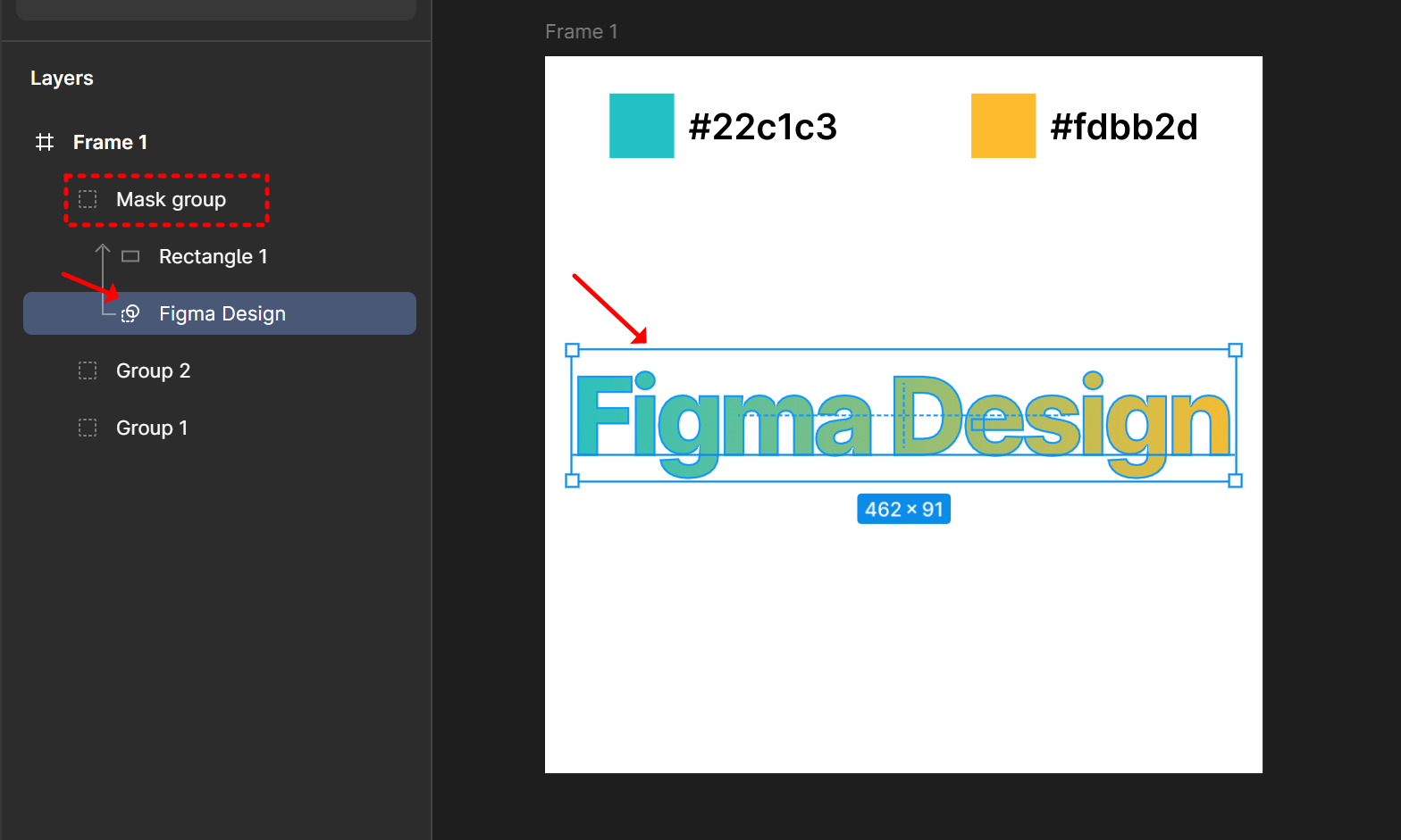 피그마 마스크 적용 단축키
