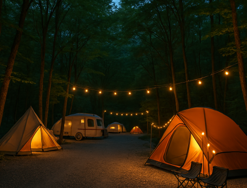 캠핑장 관련 이미지