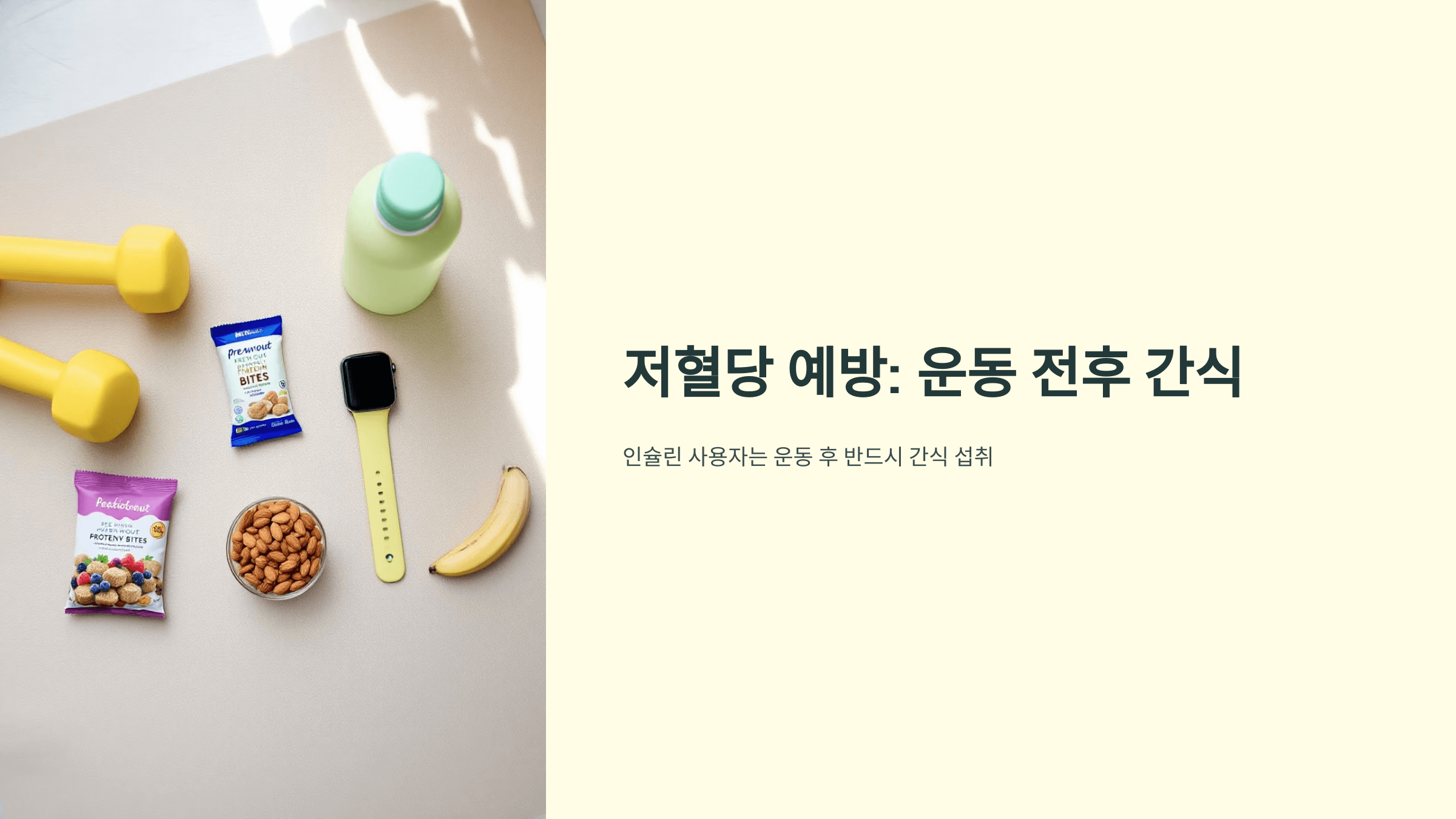 저혈당 증상 사진입니다.