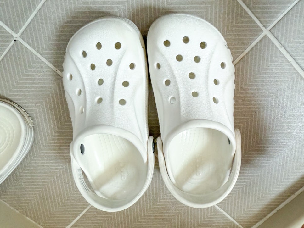 크록스 흰색 세탁법