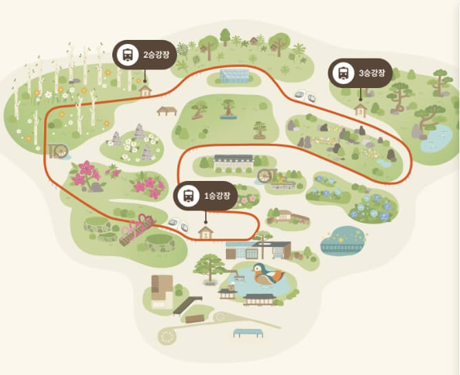 화담숲 모노레일