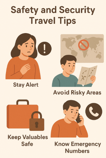 세계 각국 치안 상황과 안전한 여행법