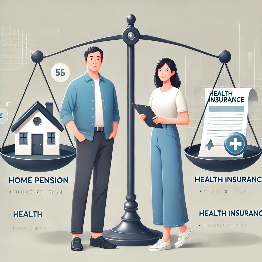 주택연금과 건강보험 증가 관계