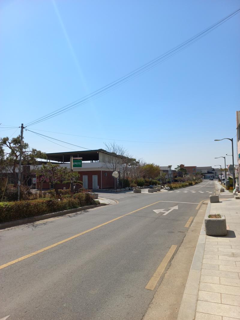 삼례 책마을 앞 도로