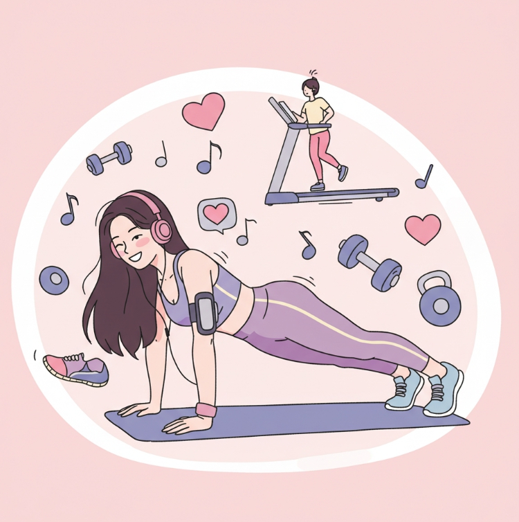 운동? 솔직히 나처럼 해봐요