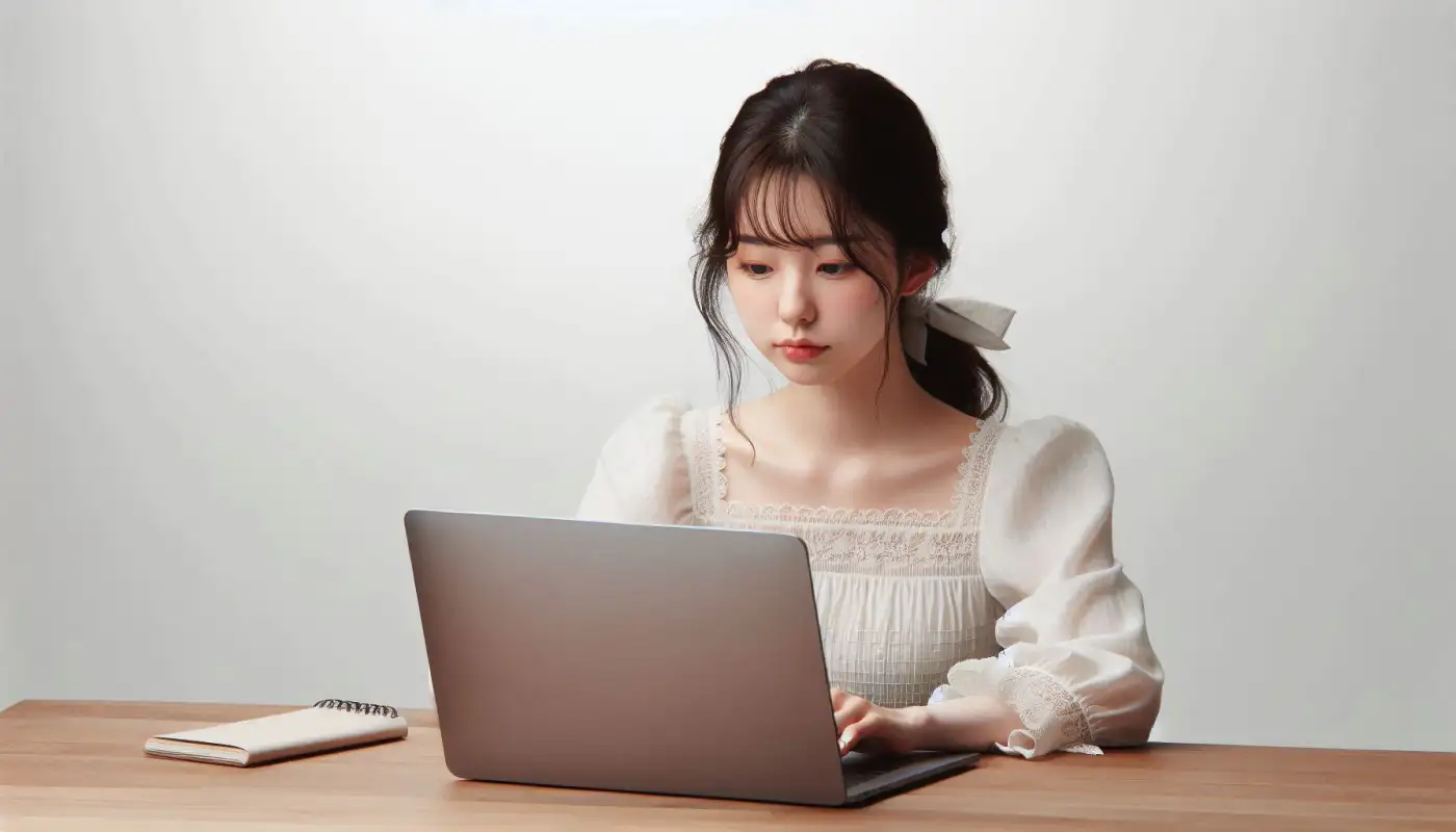 지역별-전기차-보조금을-알아보는-여성의-모습