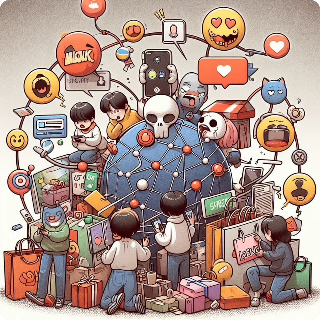 Dopamine addicted society