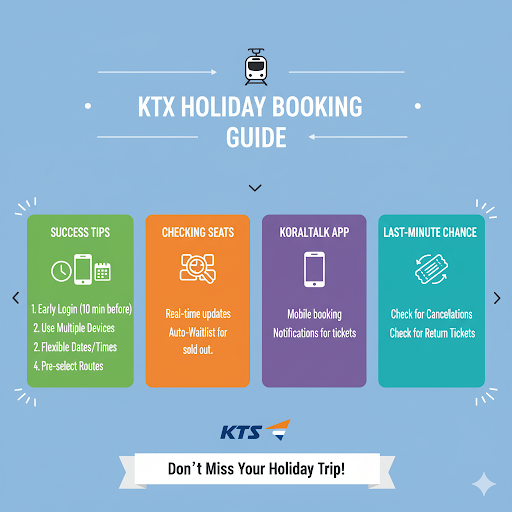 2025 추석 KTX 예매 필승 전략