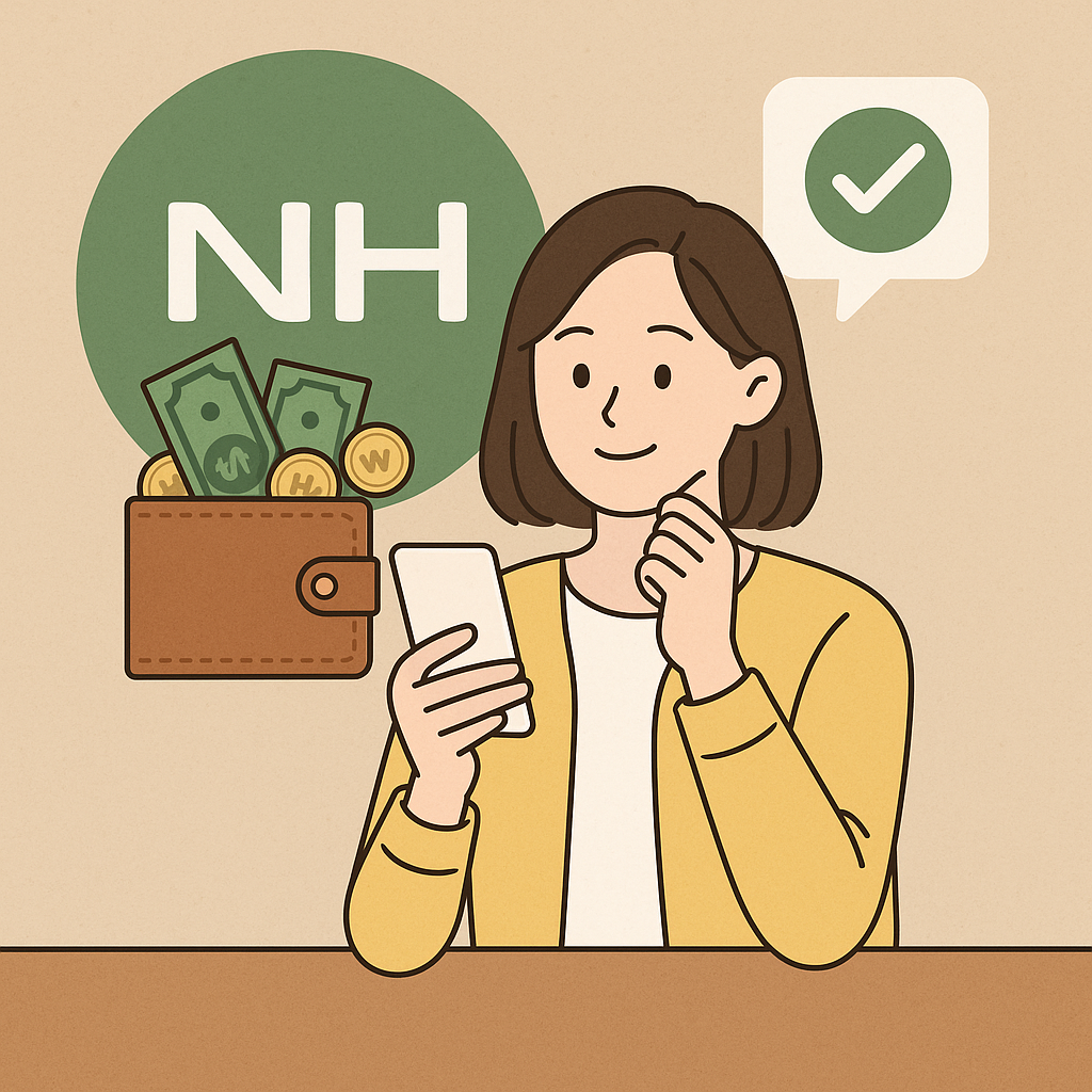 농협 올원 비상금대출 조건