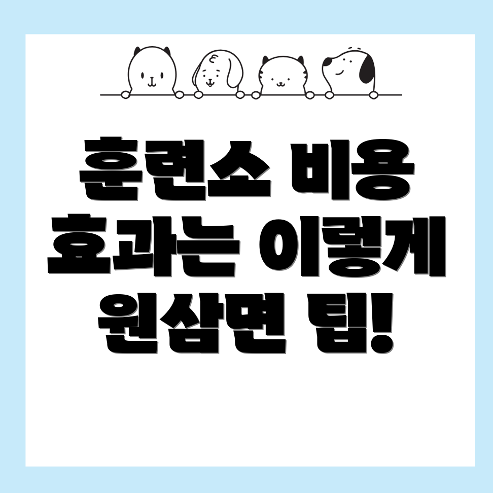애견훈련소
