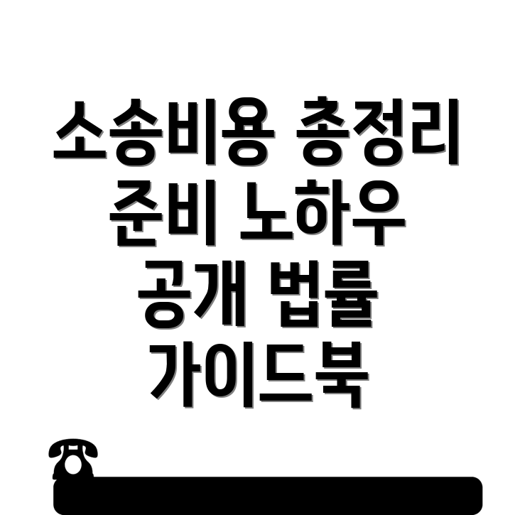 민사소송 변호사 비용