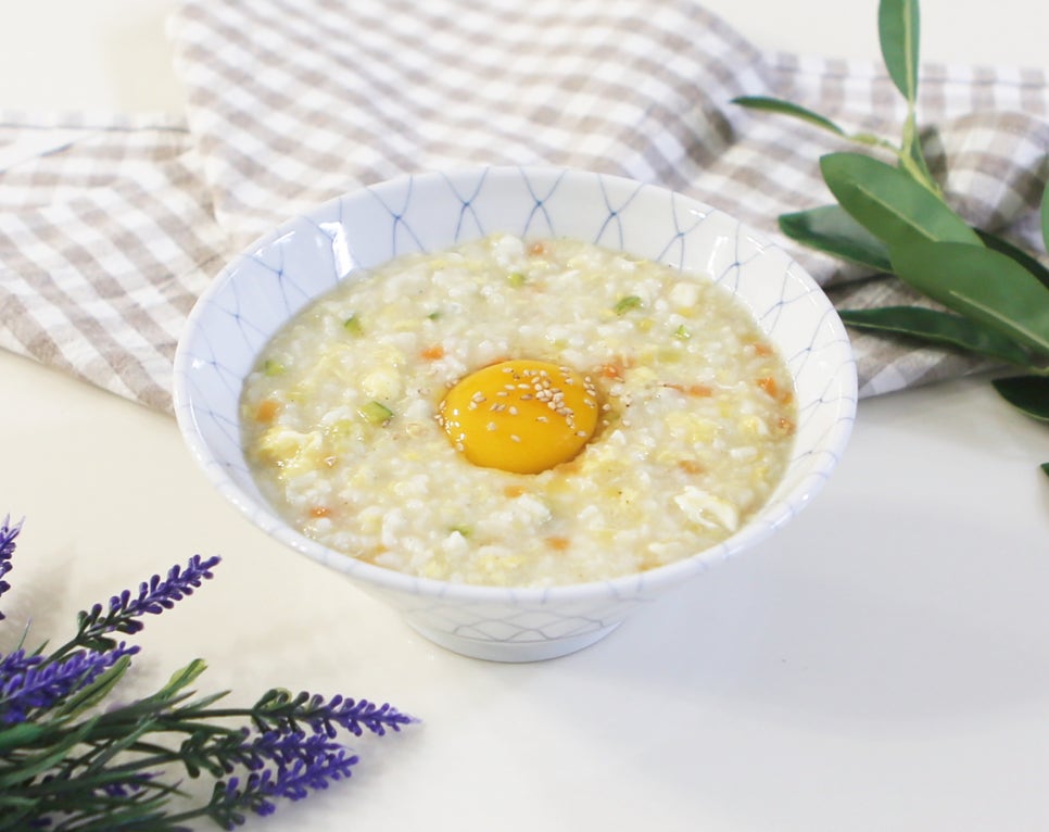 계란 야채죽