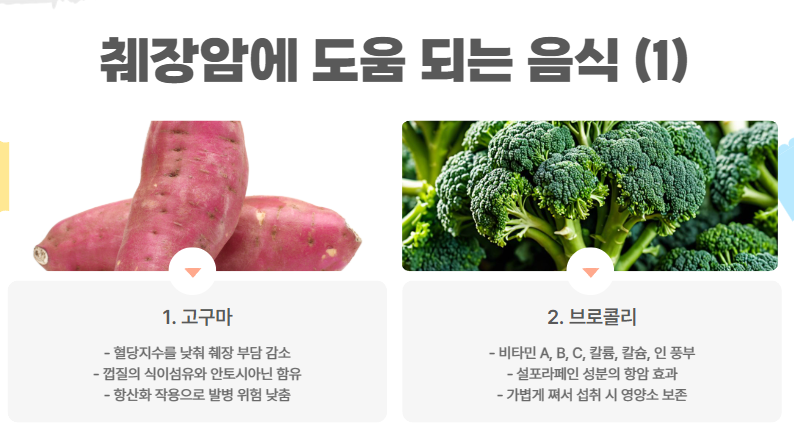 췌장암에 도움 되는 7가지 음식