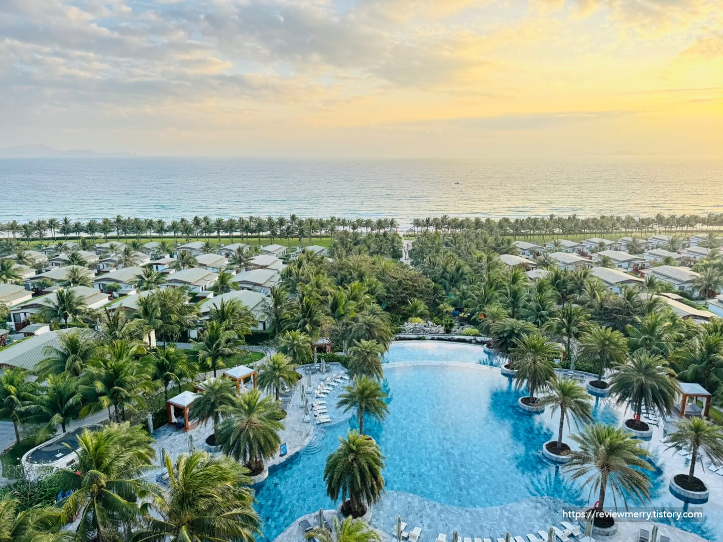 낮에 본 테라스 뷰