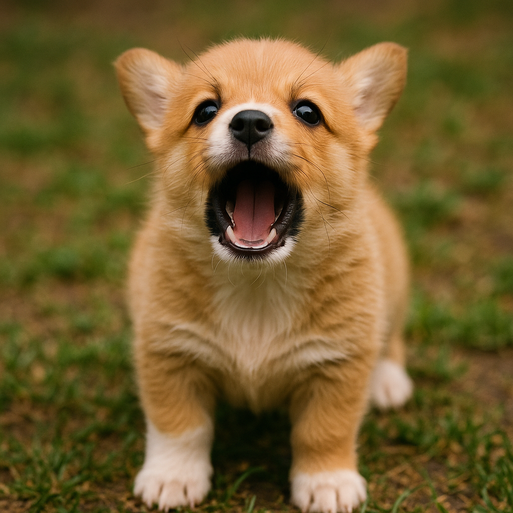 짖는 강아지 관련 사진