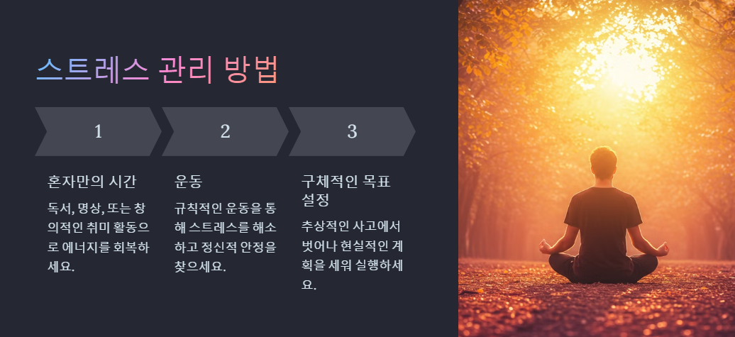 INTP의 스트레스 관리법