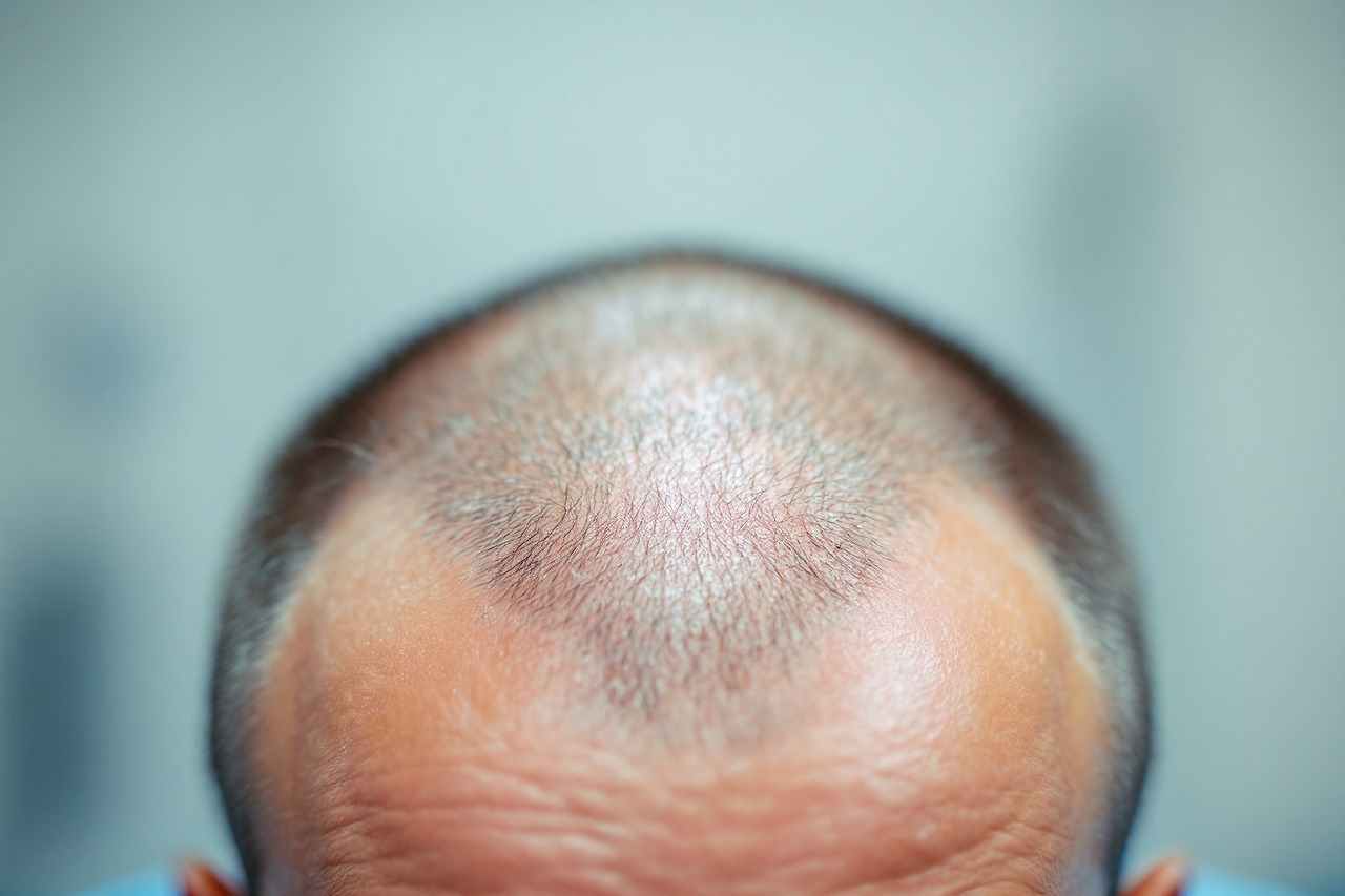 탈모 치료제 복용후 변화과정