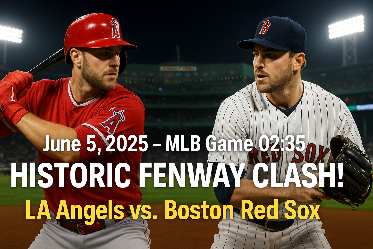 LA 에인절스 vs 보스턴 레드삭스