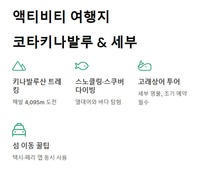 동남아시아 여행지 추천 BEST 10