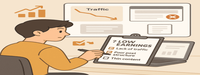 블로그 수익화 실패 이유 관련 사진