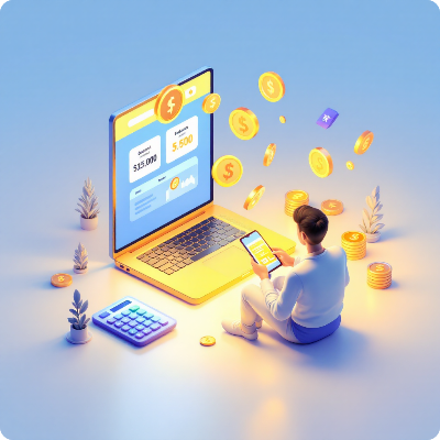 실업급여 모의계산 이미지