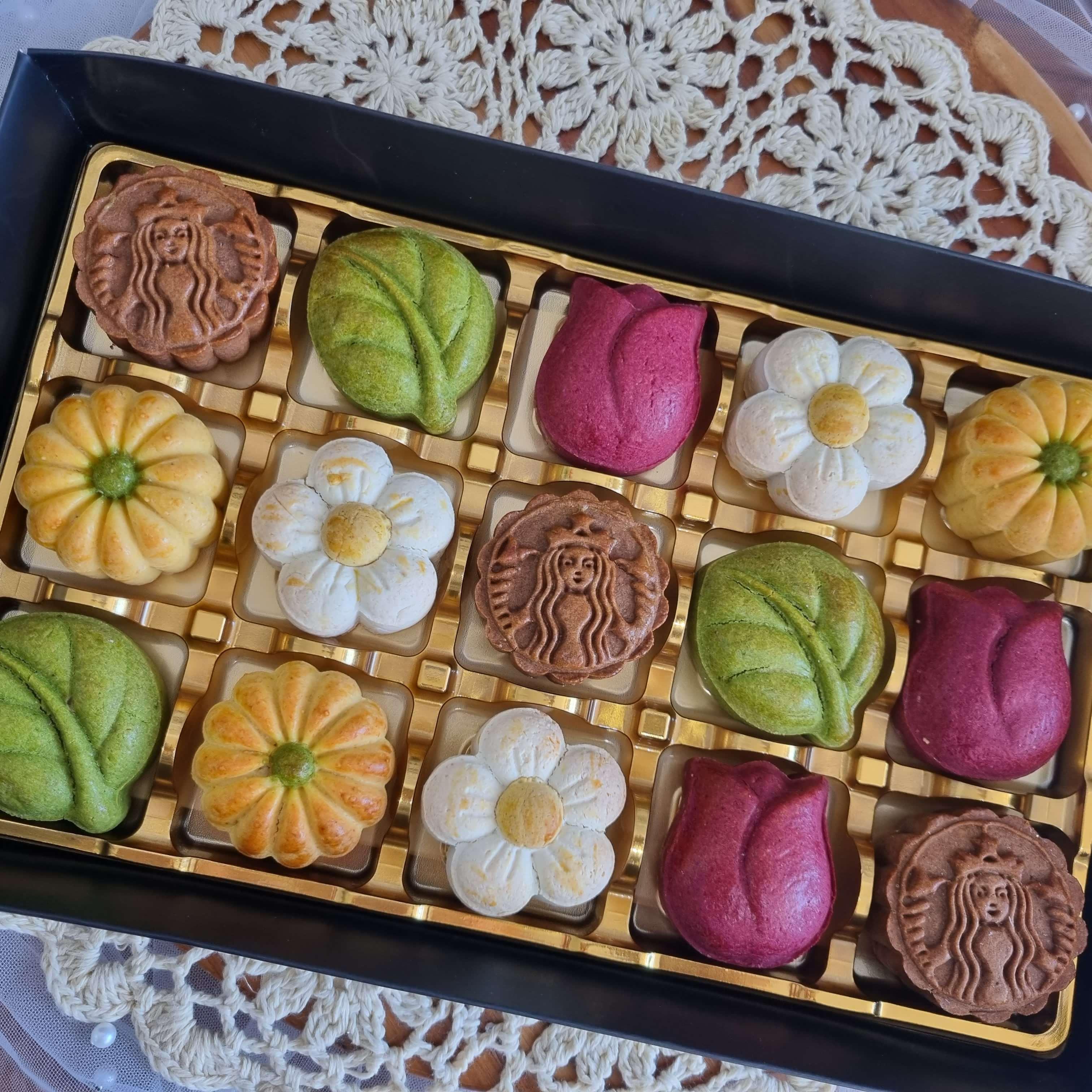 오색쌀월병 15구 포장