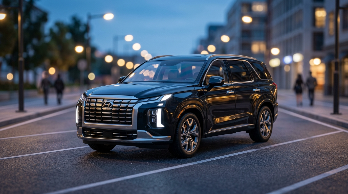 2025 현대 팰리세이드 하이브리드 대형 SUV 측면