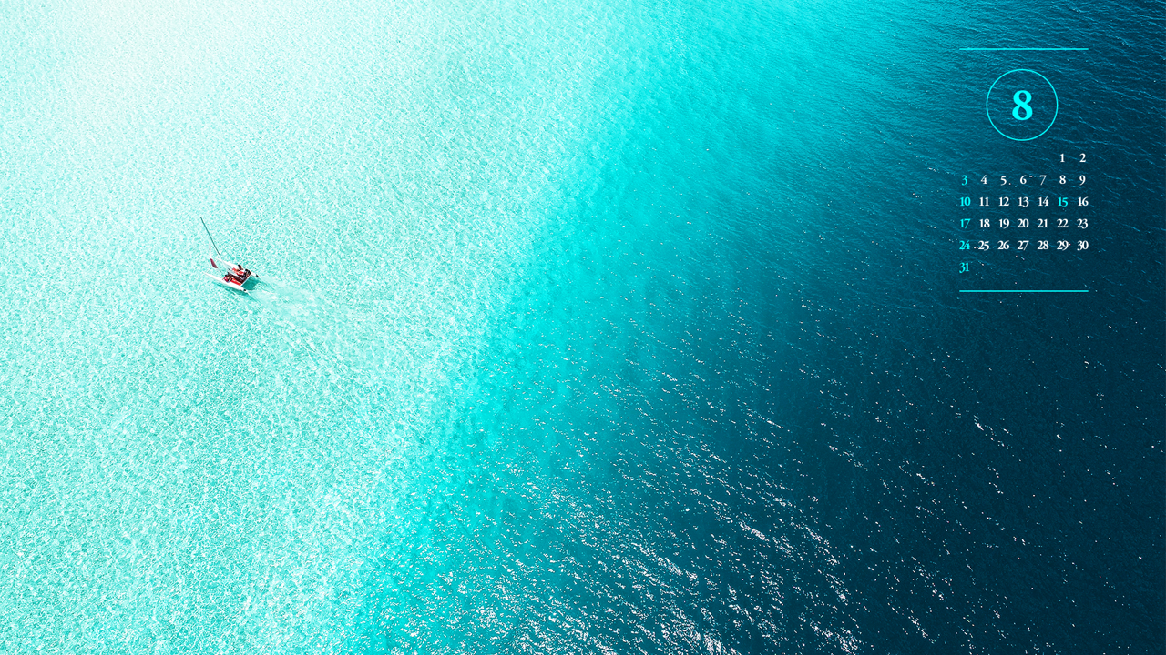 03 바다 A - 2025년8월 노트북배경화면