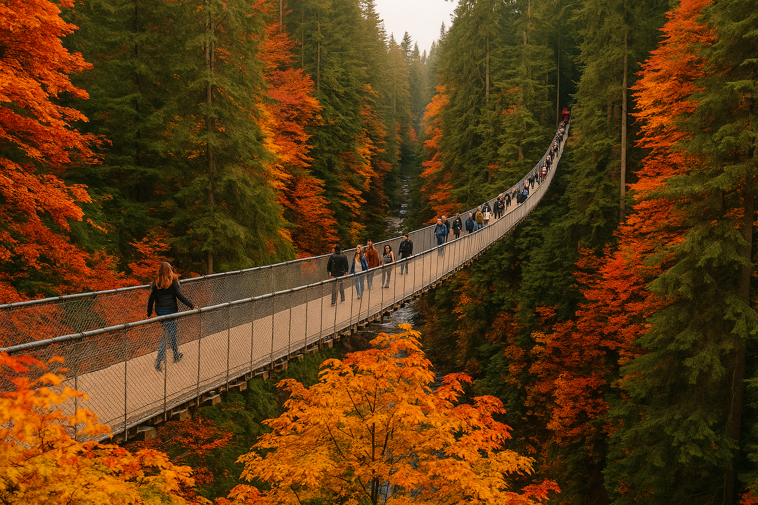 캐필라노 현수교 관련사진