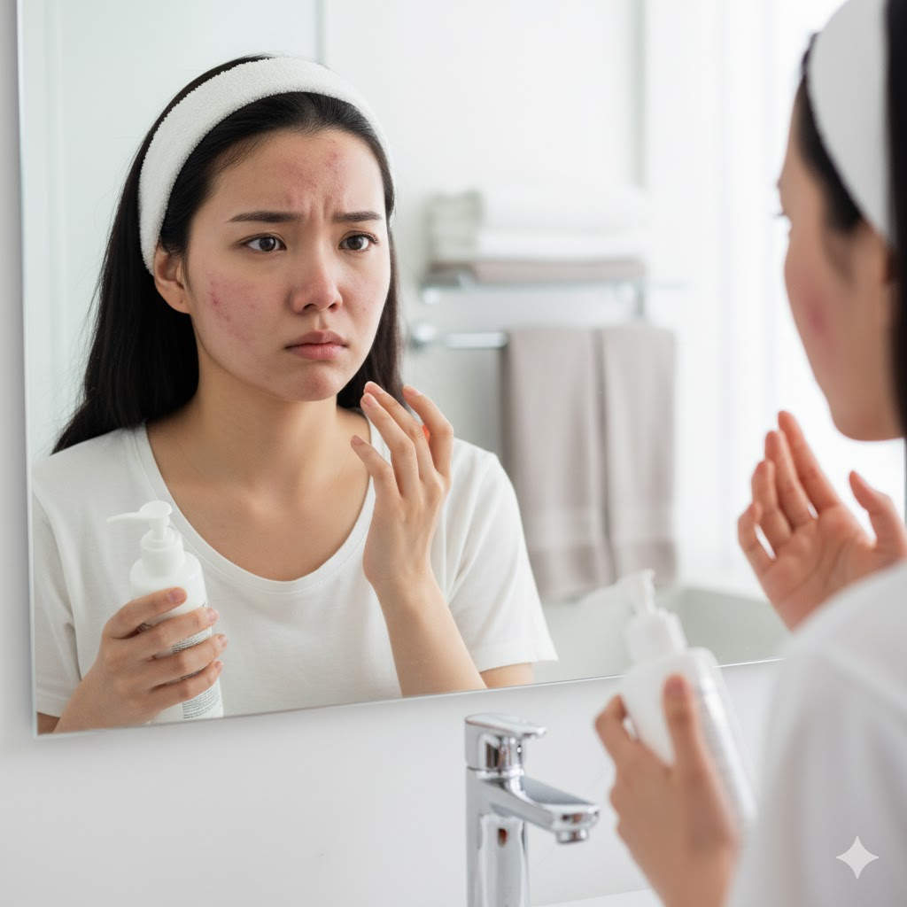 여름여드름 피부관리 트러블케어 올바른세안법 피부과꿀팁