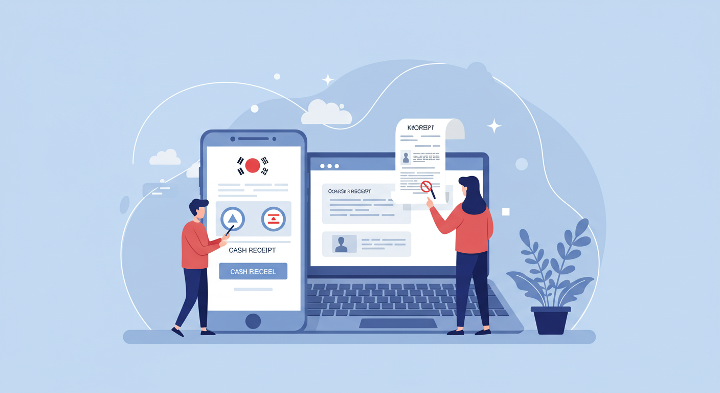 홈택스에서 현금영수증 취소하는 절차