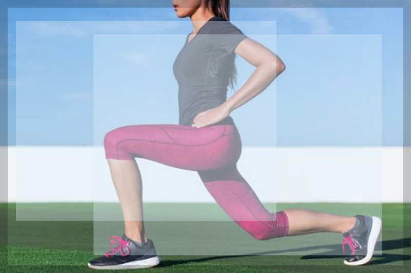 무릎 힘줄염 운동 -런지