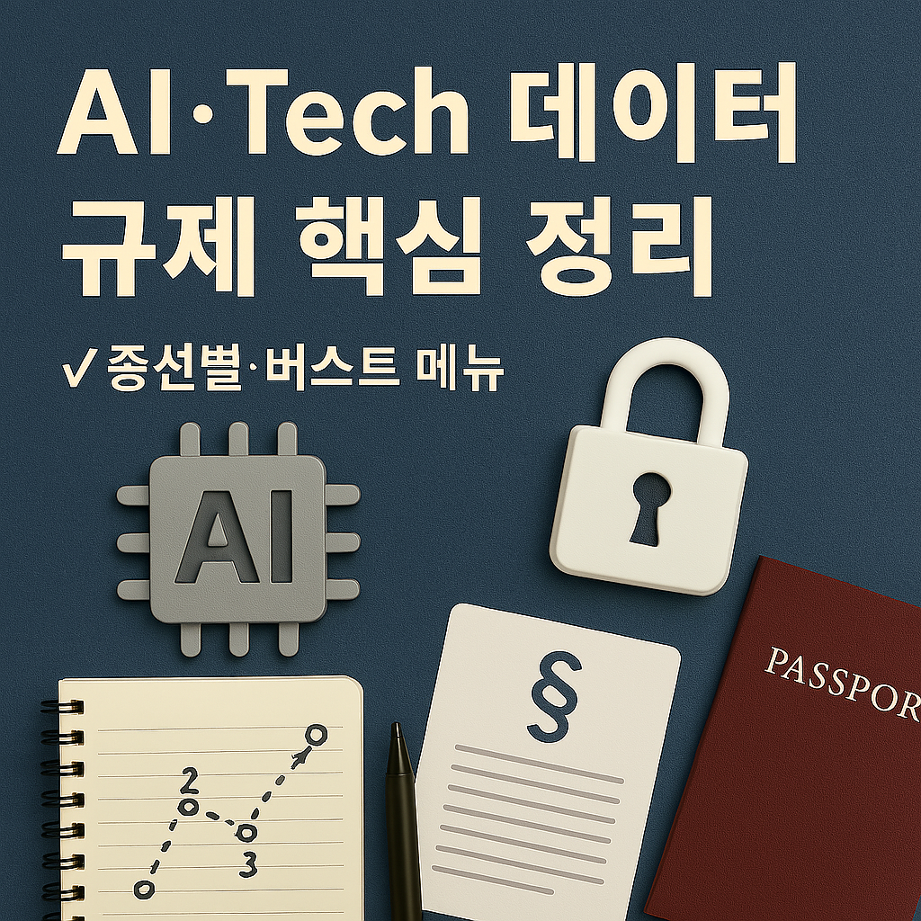 AI Tech 데이터 규제 핵심 정리
