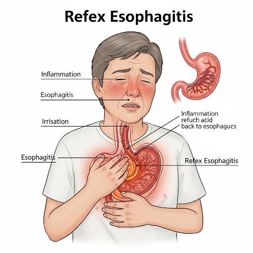 역류성 식도염 환자