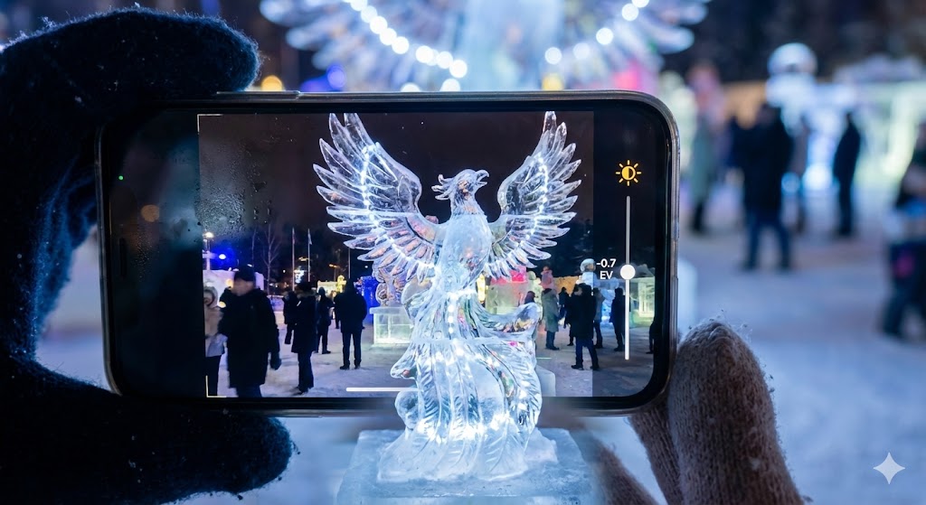 스스키노 얼음조각 야간 시간&middot;사진팁 2026｜스스키노 얼음조각 시간(헤매지 않는 체크)