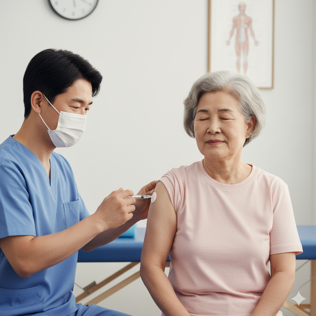 강남구 대상포진 예방접종 - 사진
