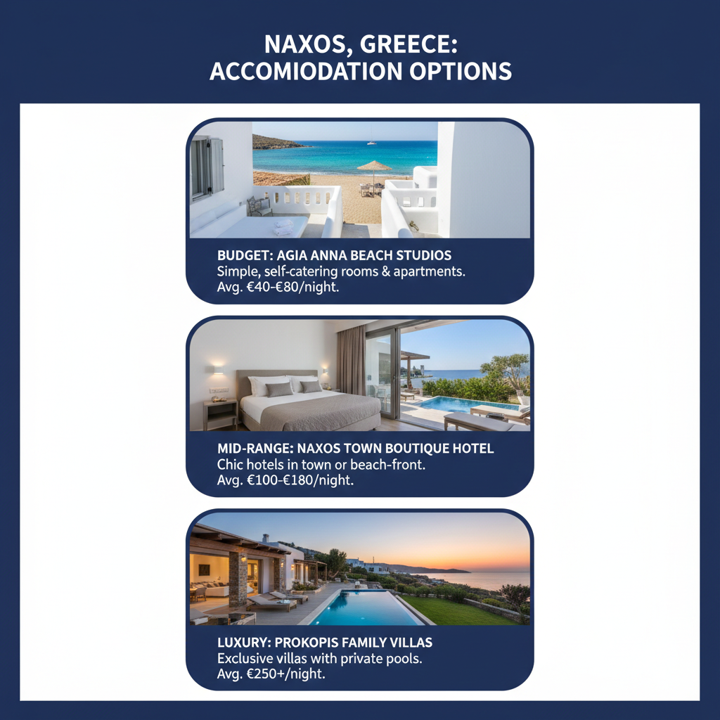 그리스 여행 저렴한 낙소스 숙박