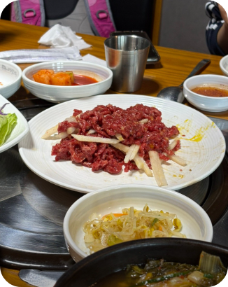 한끼에얼마예요? 메밀막국수 용산