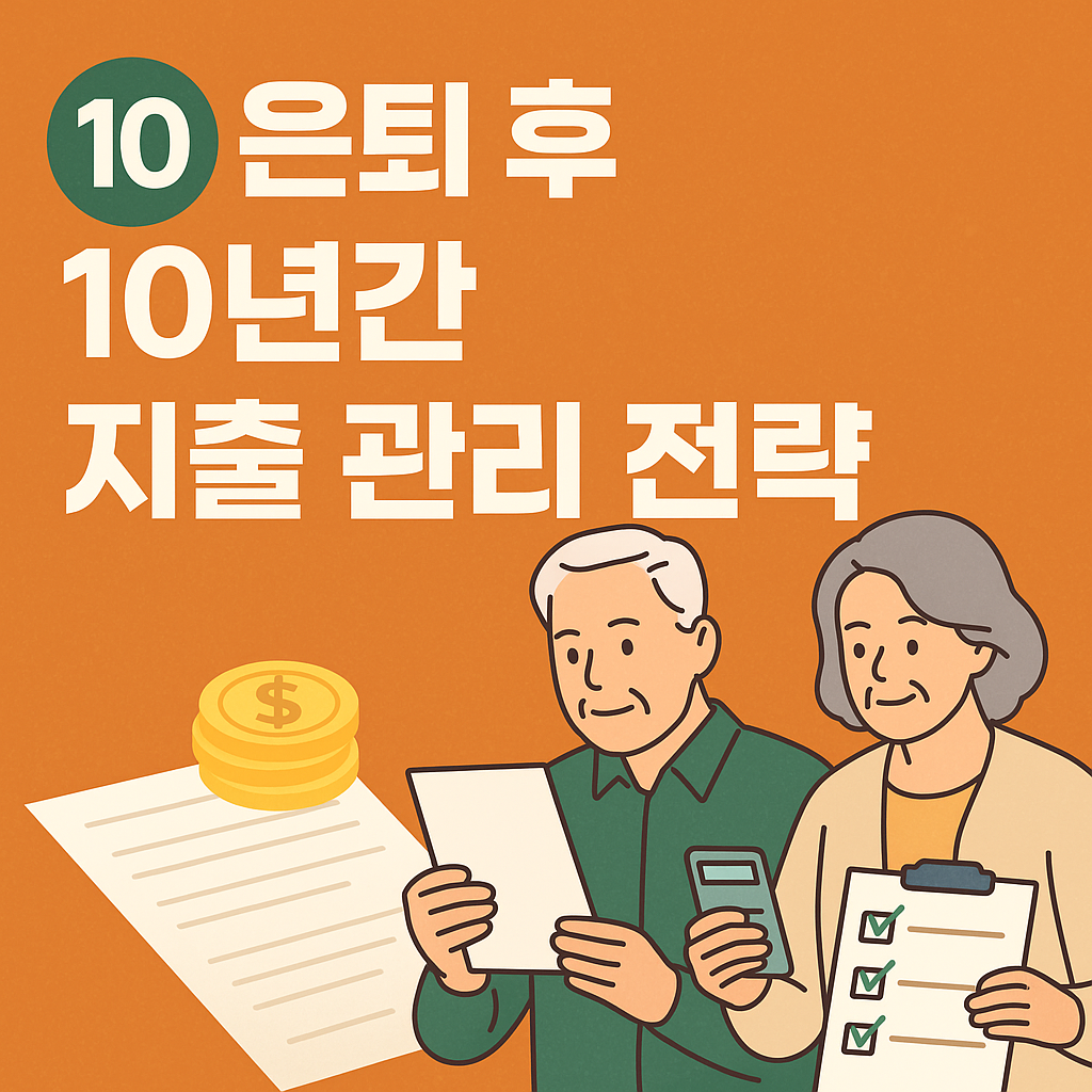 은퇴 후 10년간 지출 관리 전략