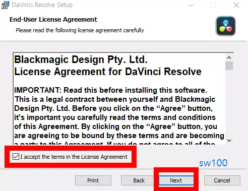 DaVinci Resolve 18.5 설치 4