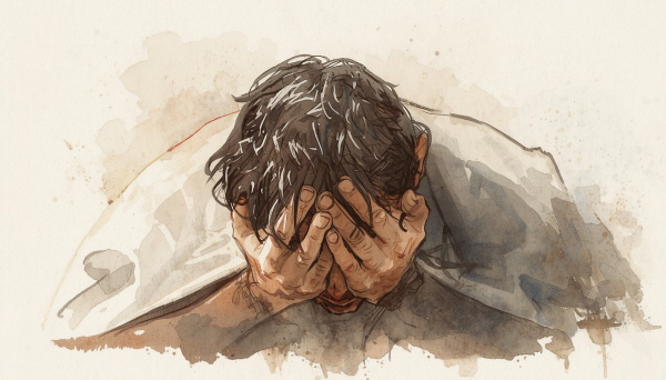 계획이 무너지거나 목표에 도달하지 못했을 때, INTJ는 단순한 아쉬움을 넘어 깊은 수치심을 경험합니다. &ldquo;나는 무능한가?&rdquo;라는 의문이 내면을 흔듭니다에 관한 그림
