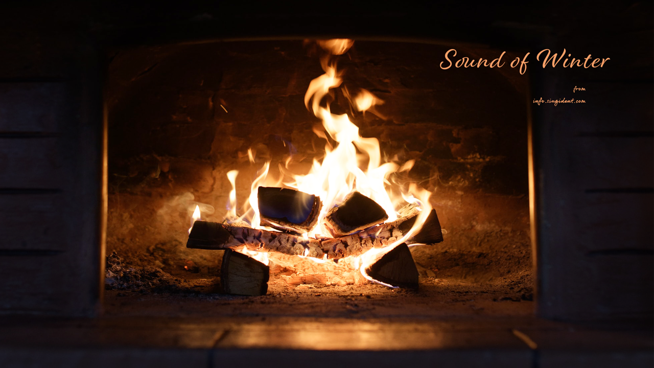 10 벽난로 C - Sound of Winter 겨울배경화면