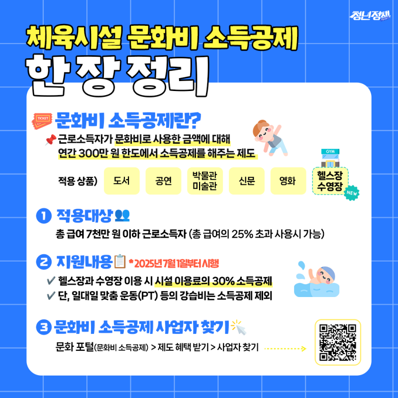 체육시설 문화비 소득공제