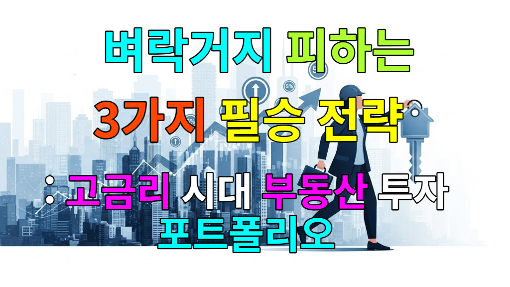 고금리 시대, 부동산 투자 전략으로 성공하는 사람의 모습